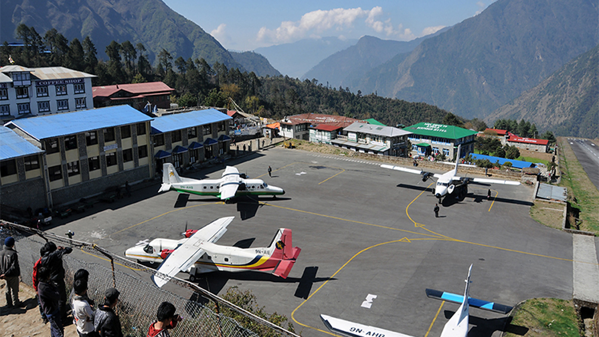 लुक्ला विमानस्थलबाट फर्किने यात्रुको चाप बढ्यो